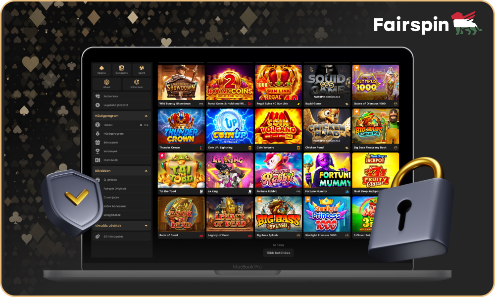 A Fairspin Casino Magyarországon gondoskodik játékosai adatainak bizalmas kezeléséről